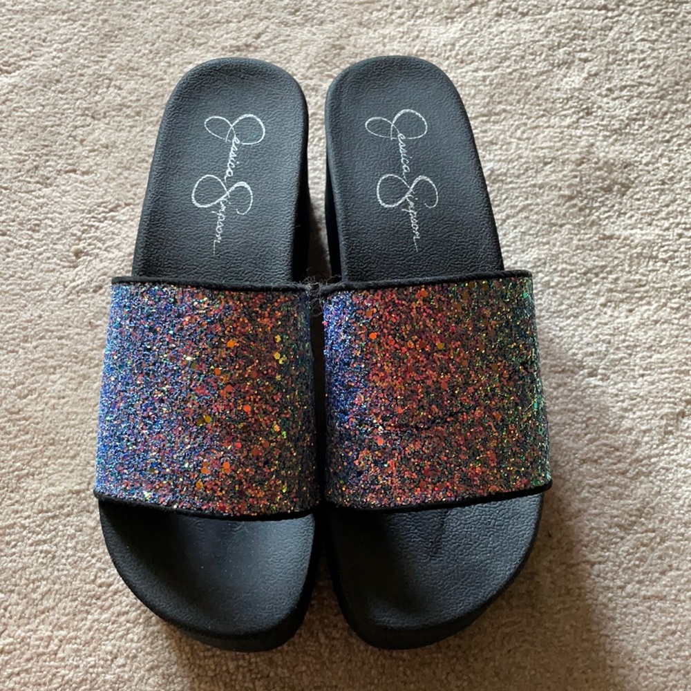 Jessica Simpson platform sandals